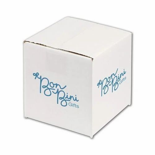 White Printed Corrugated Box