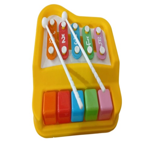 2 In 1 Mini Piano Xylophone For Kids
