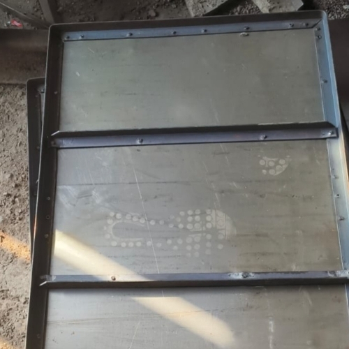 Mild Steel Centring Plate - MS, Standard Size, Powder Coated | Anti Rust, Customizable