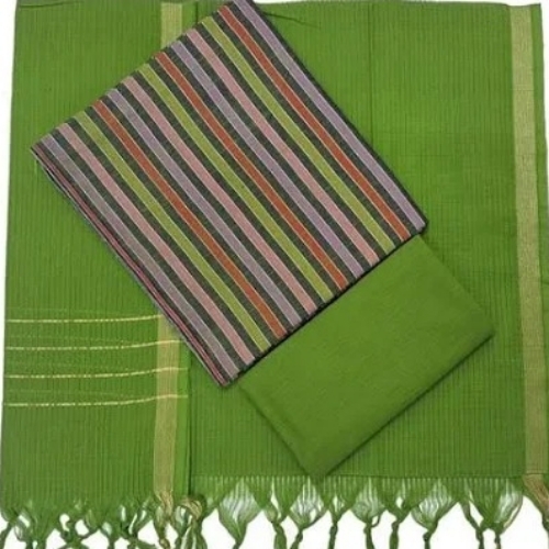 Unstitched Cotton Salwar Suits