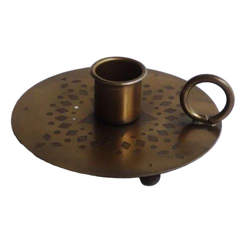 3 Inch Brass Candle Holder