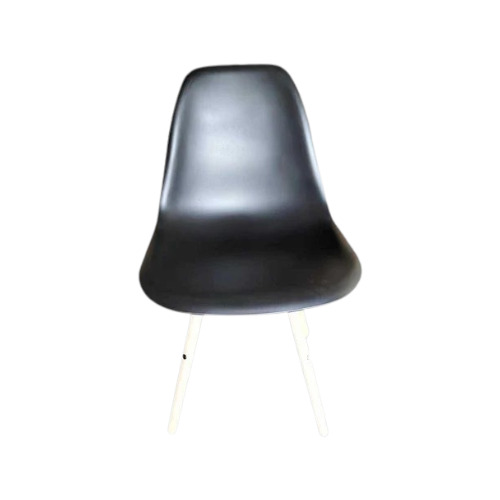 Black Mid Back Cafe Chair