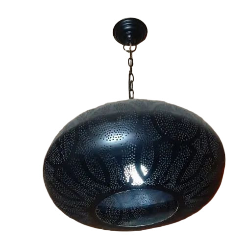 Black Round Hanging Lamp