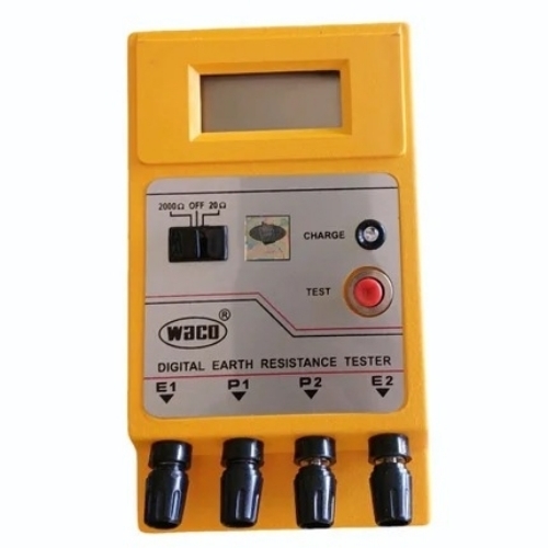 Digital Earth Resistance Tester