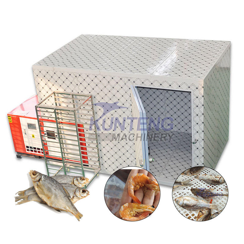 Food Dehydrator Meat Drying Machine Beef Jerky Biltong Chicken Paw Fish And Shellfish Dryer - Capacity: Customizable Ton