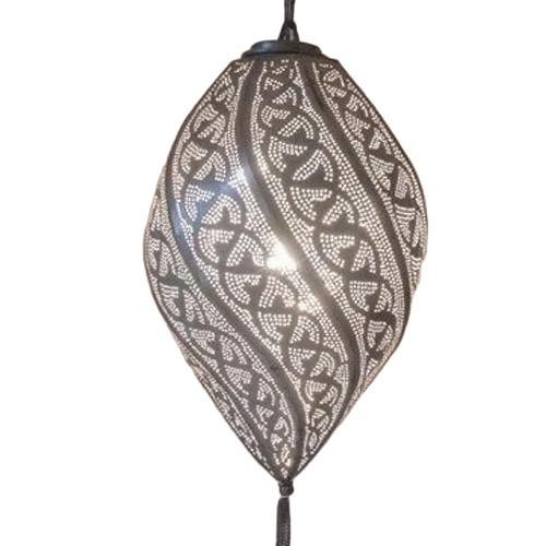 Glass White Hanging Lamp