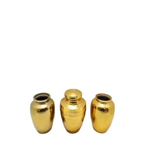 Golden Flower Vase Set