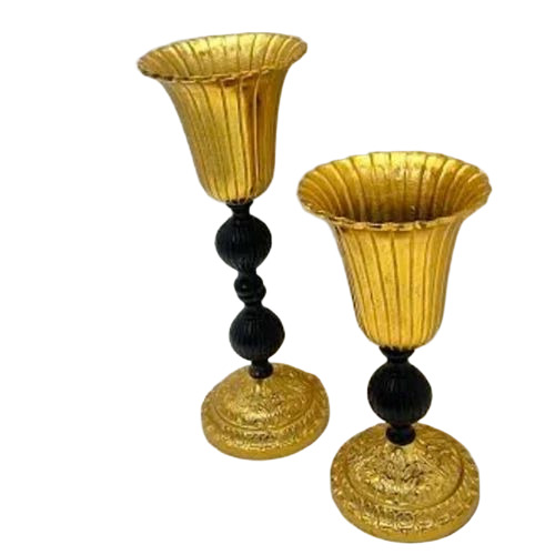 Metal Flower Vase Set