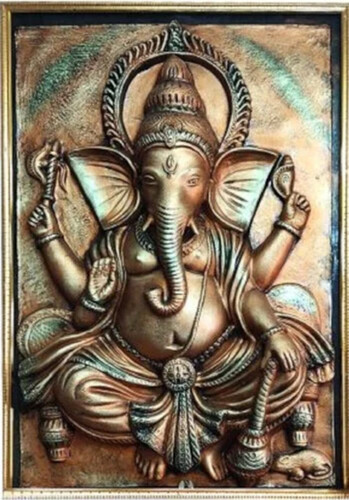 Terracotta Ganesha Wall Hanging