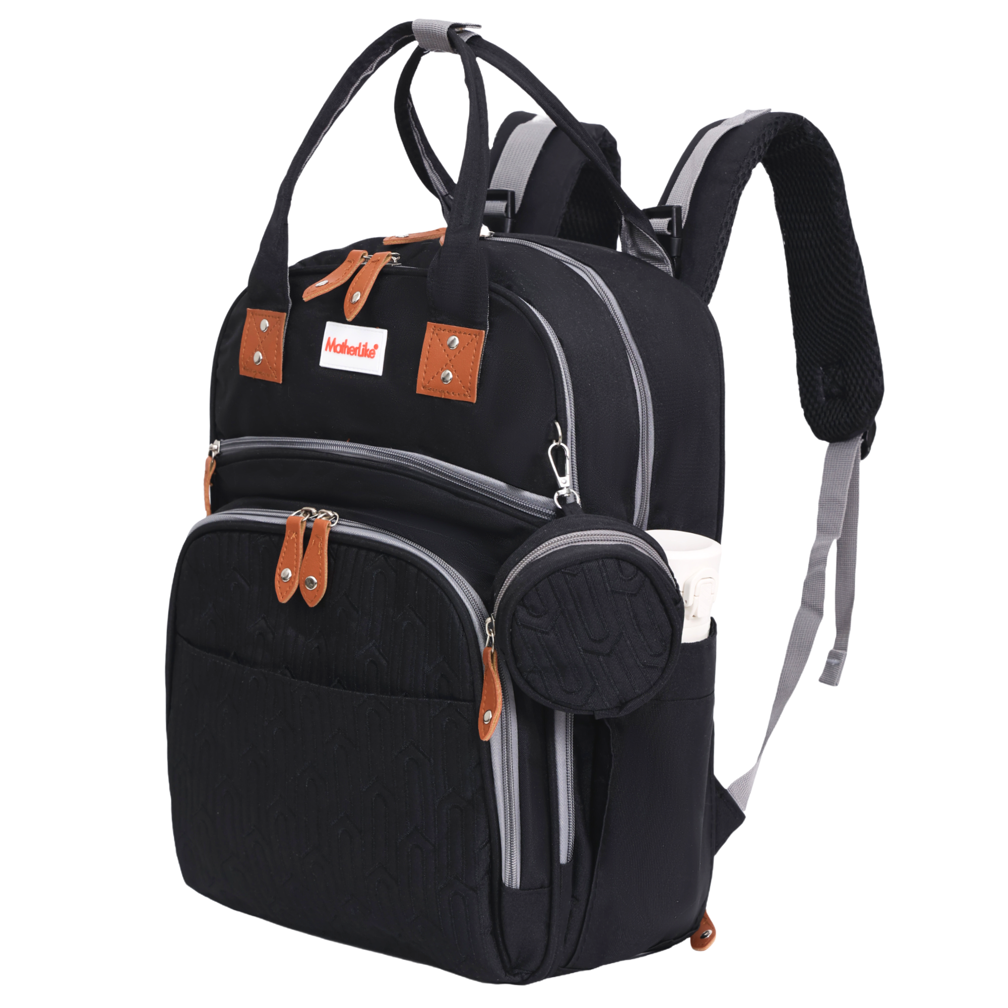 Infant Diaper Bag Backpack For Mom(Mn07) - Color: Midnight