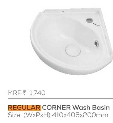 Regular Corner Wash Basin