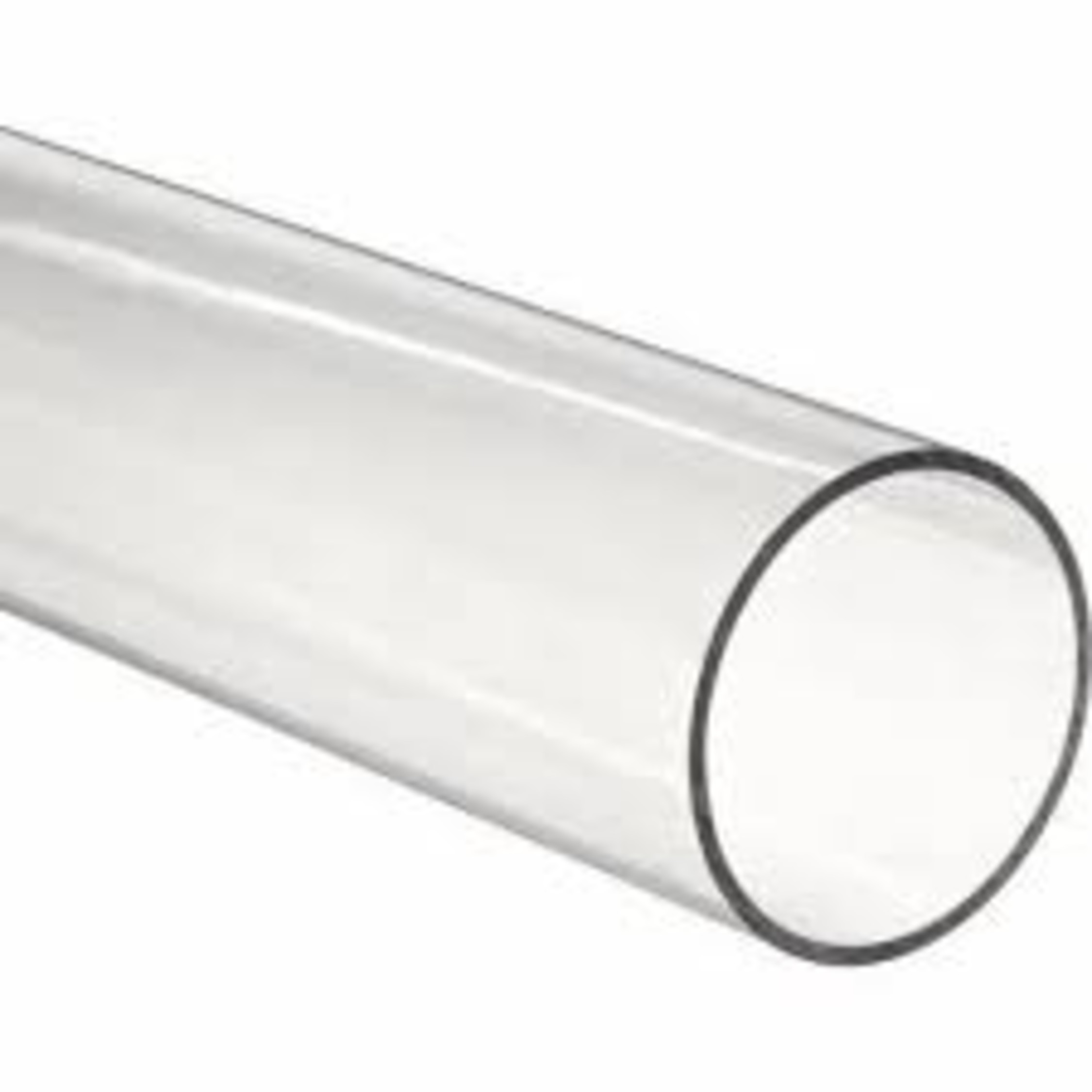 0.75 Inch Transparent Acrylic Pipe
