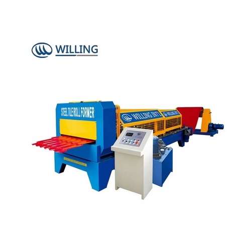 Auto And Manual Clay Tile Press Steel Roll Forming Machine Used Low Price - Automatic Grade: Automatic