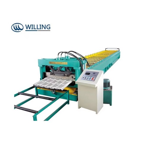 Building Material Wall and Roof Metal Tile Machine Wall Panel Sheet Steel Assembly Line