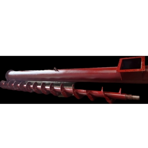 Cement screw conveyor