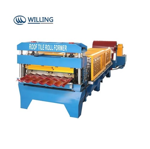 Concrete Tile Roof Making Machine Roofing Tiles