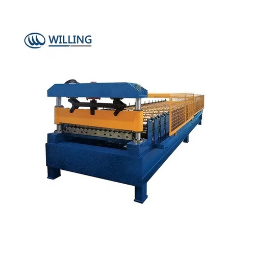 Corrugated Iron Sheet Making Machine Roof Tiles Machinery Cold Roll Forming Machine