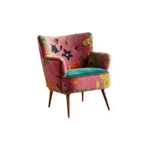 Floral Lounge Chair
