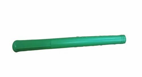 Green Broom Handle