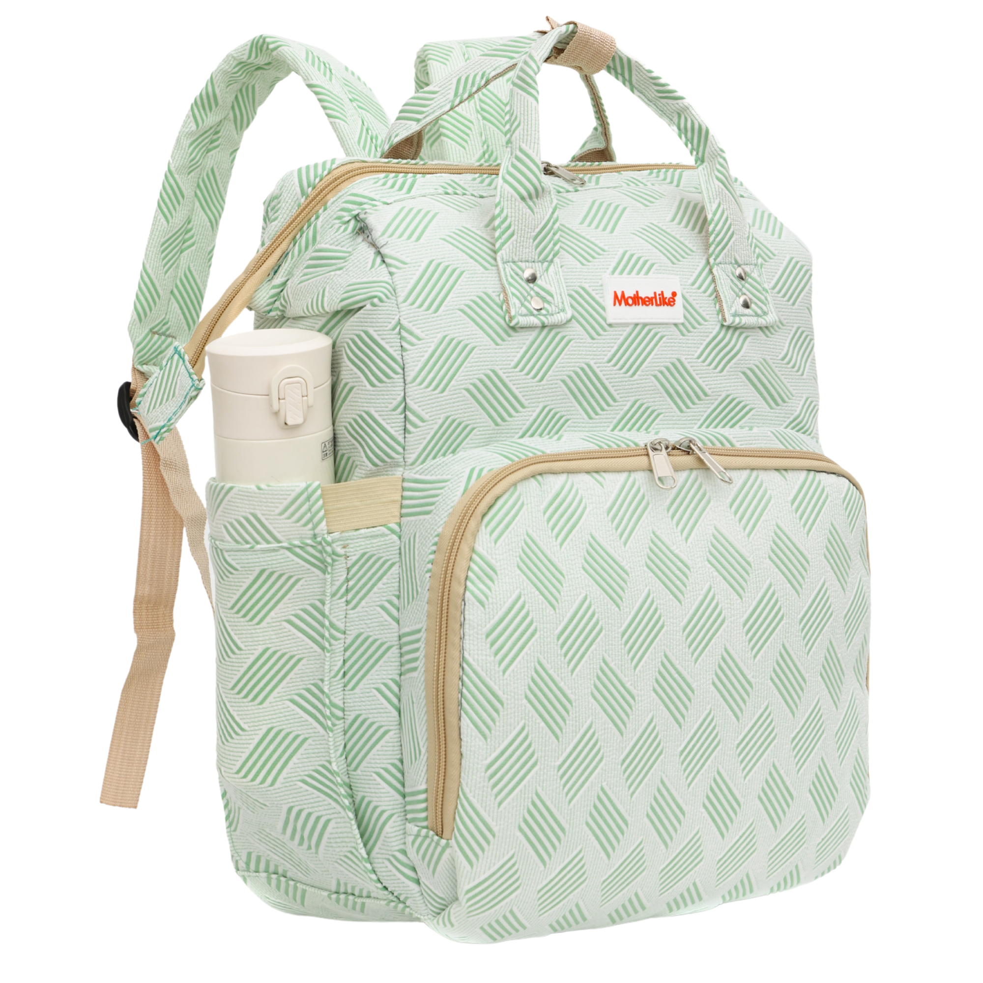 Infant Diaper Bag Backpack For Mom(Jm19) - Color: Jungle Mist