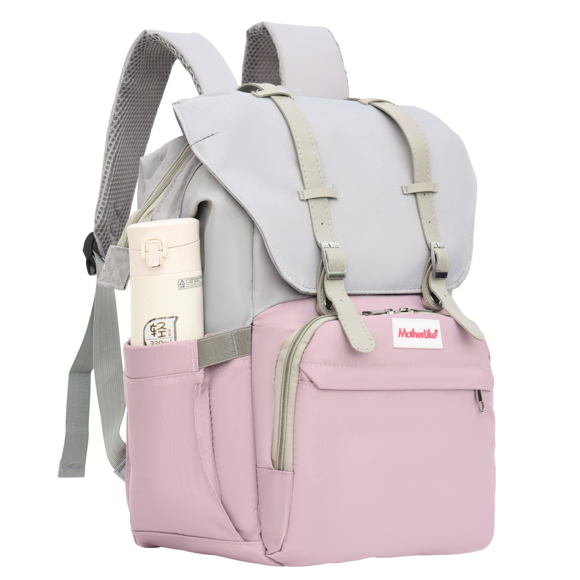 Infant Diaper Bag Backpack For Mom(Lp13) - Color: Light Purple