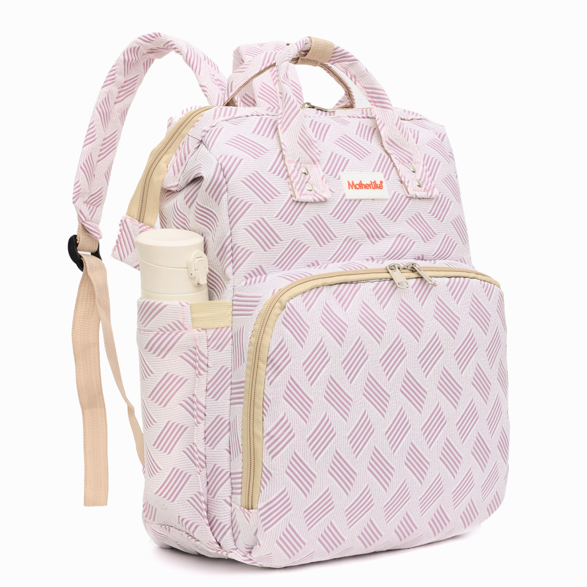 Infant Diaper Bag Backpack For Mom(Pf17) - Color: Pink Flare