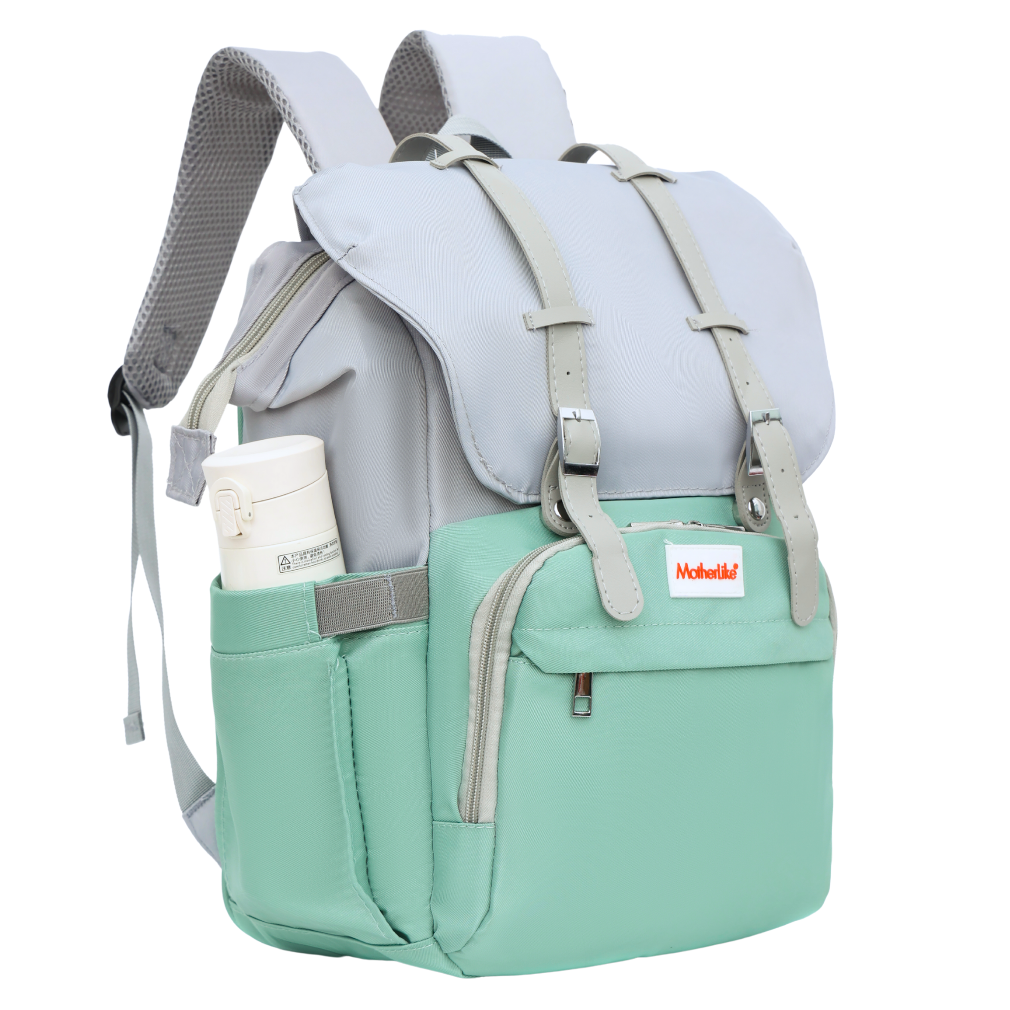 Infant Diaper Bag Backpack For Mom(Pg12) - Color: Palm Green