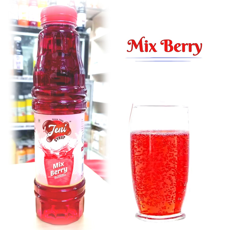 Mix Berry Soda Syrup 700 Ml - Size: 700Ml