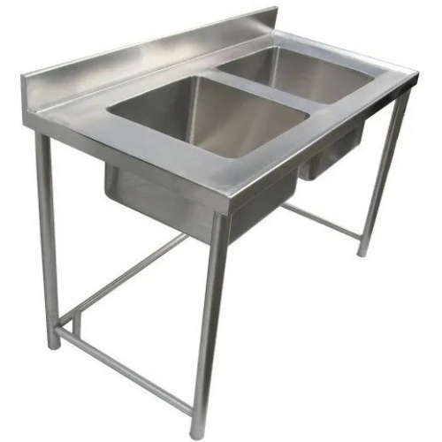Ss Two Sink Unit