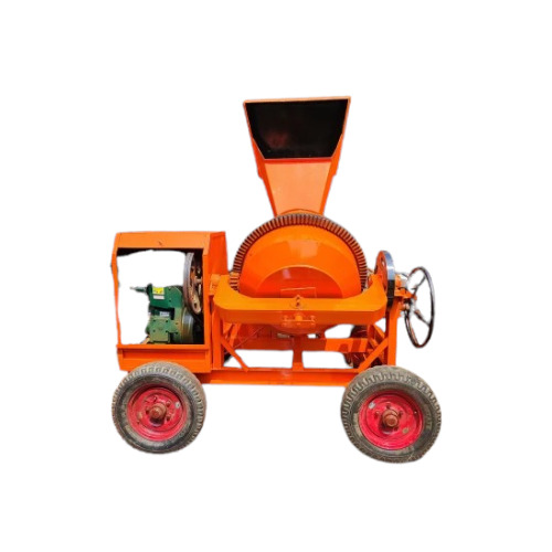 Concrete Mixer With Hydraulic Hopper