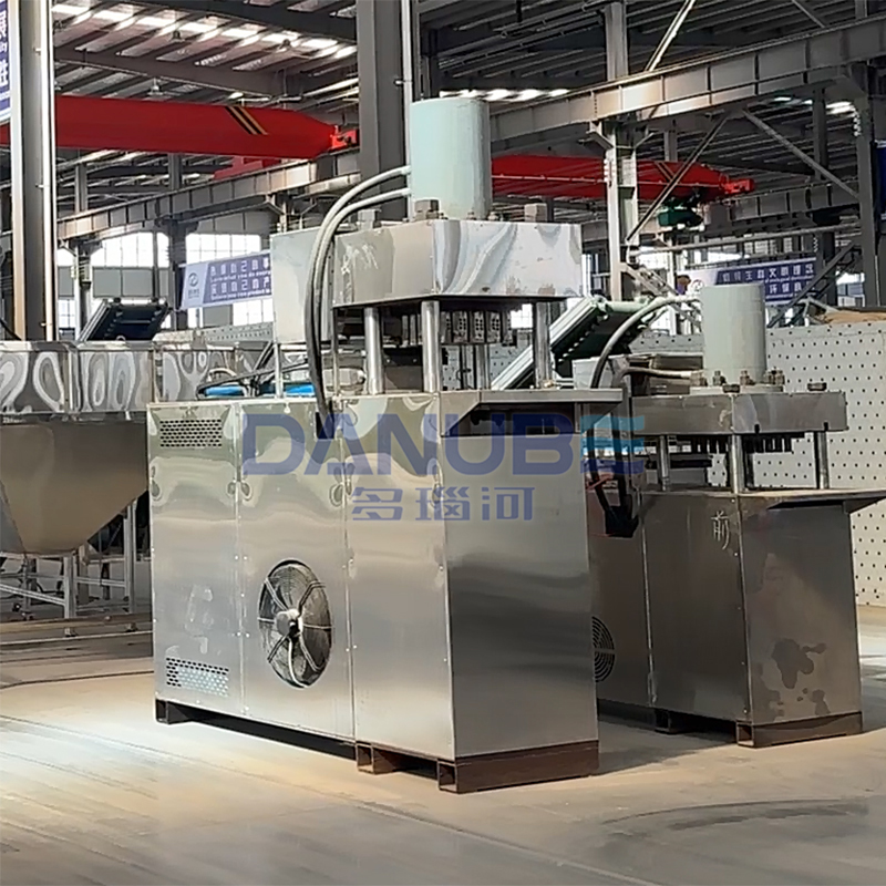 Customized Hydraulic Briquetting Machinery Yuanbao Granule Forming Machine Yuanbao Granule Briquette Making Equipment - Dimension (L*W*H): 2500*720*2200 Millimeter (Mm)