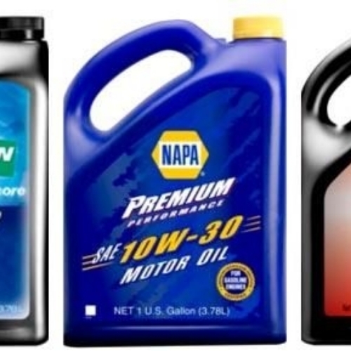 Engine Oil Box Stickers