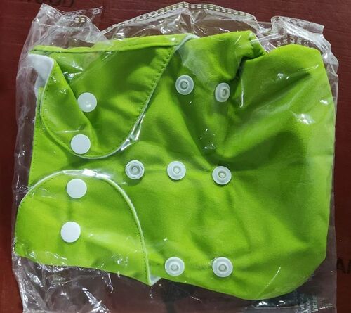 Green Reusable Baby Cloth Diaper