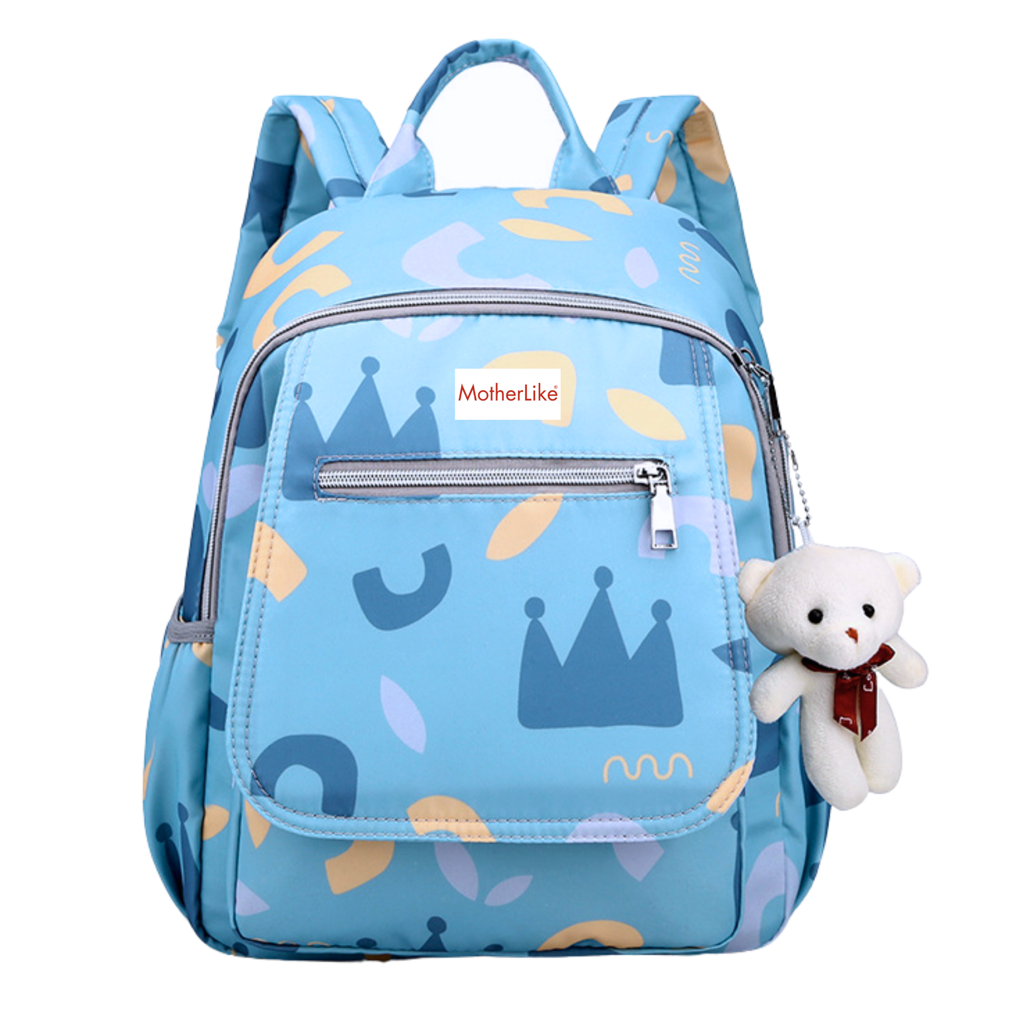 Mini Baby Diaper Bag (Bc24) - Color: Royal Doodle