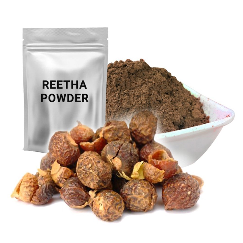 Reetha Powder Sapindus Mukorossi