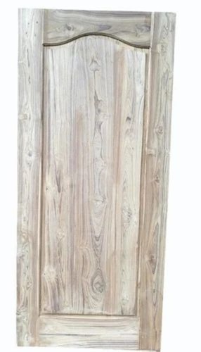 80 Inch Teak Wood Plain Door
