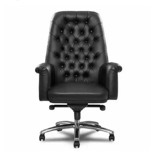 Black Leather Office Chair