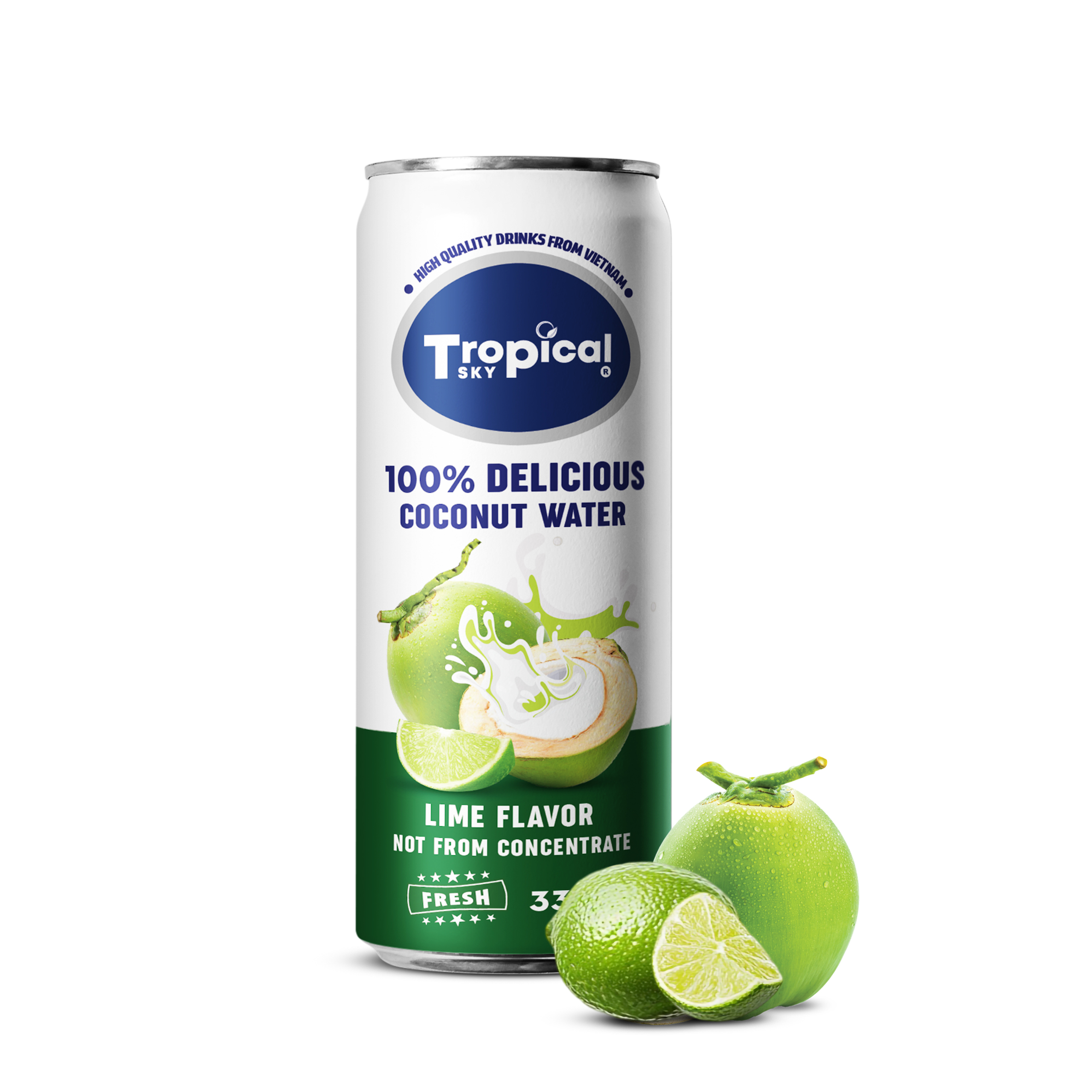 Canned Pure Coconut Water