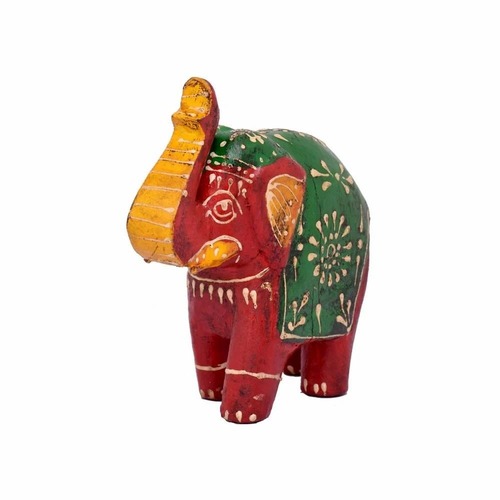 Decorative Wooden Elephants Statues