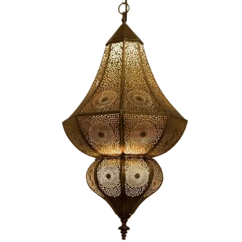 Golden Hanging Lamps