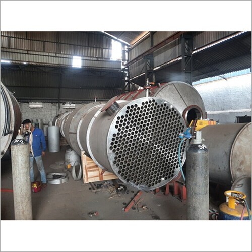 Hard Structure Industrial Heat Exchanger - Color: Silver