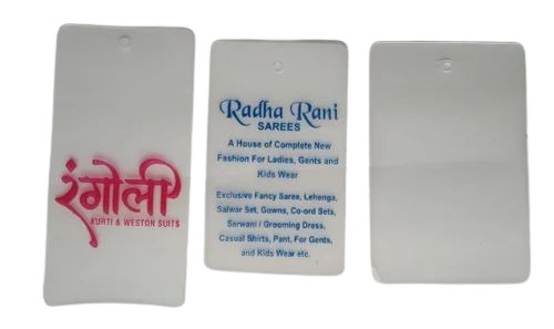 Pvc Plastic Tag