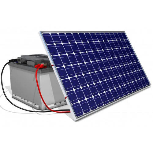 Solar Charger - Color: Black