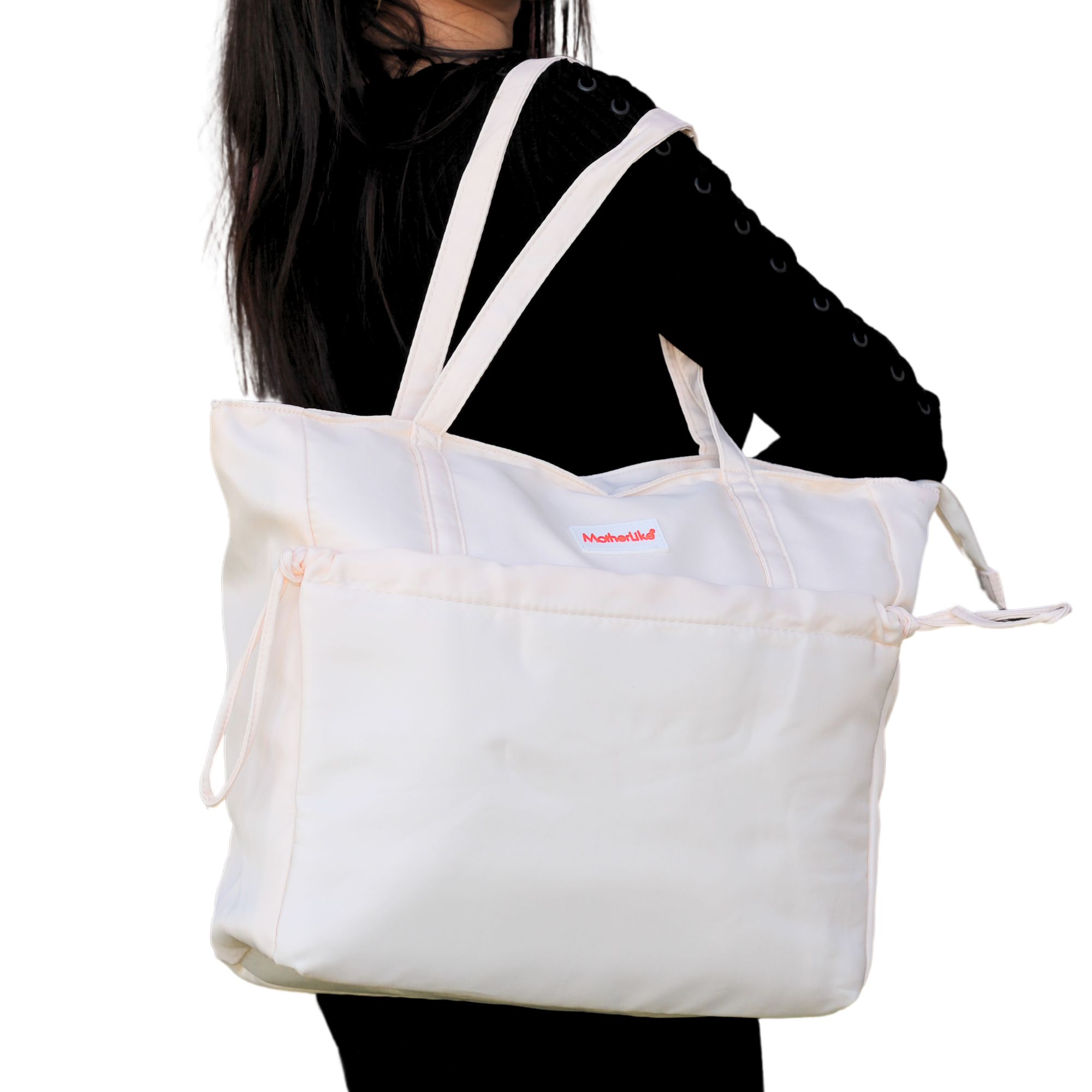 Baby Diaper Tote Bag (pb36) - Color: Pearl Bush