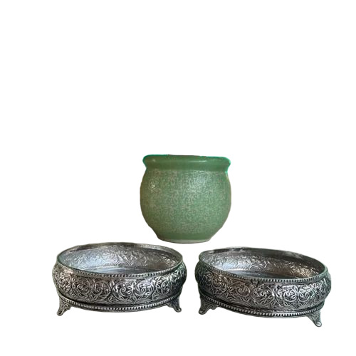 Decorative Metal Urli Set