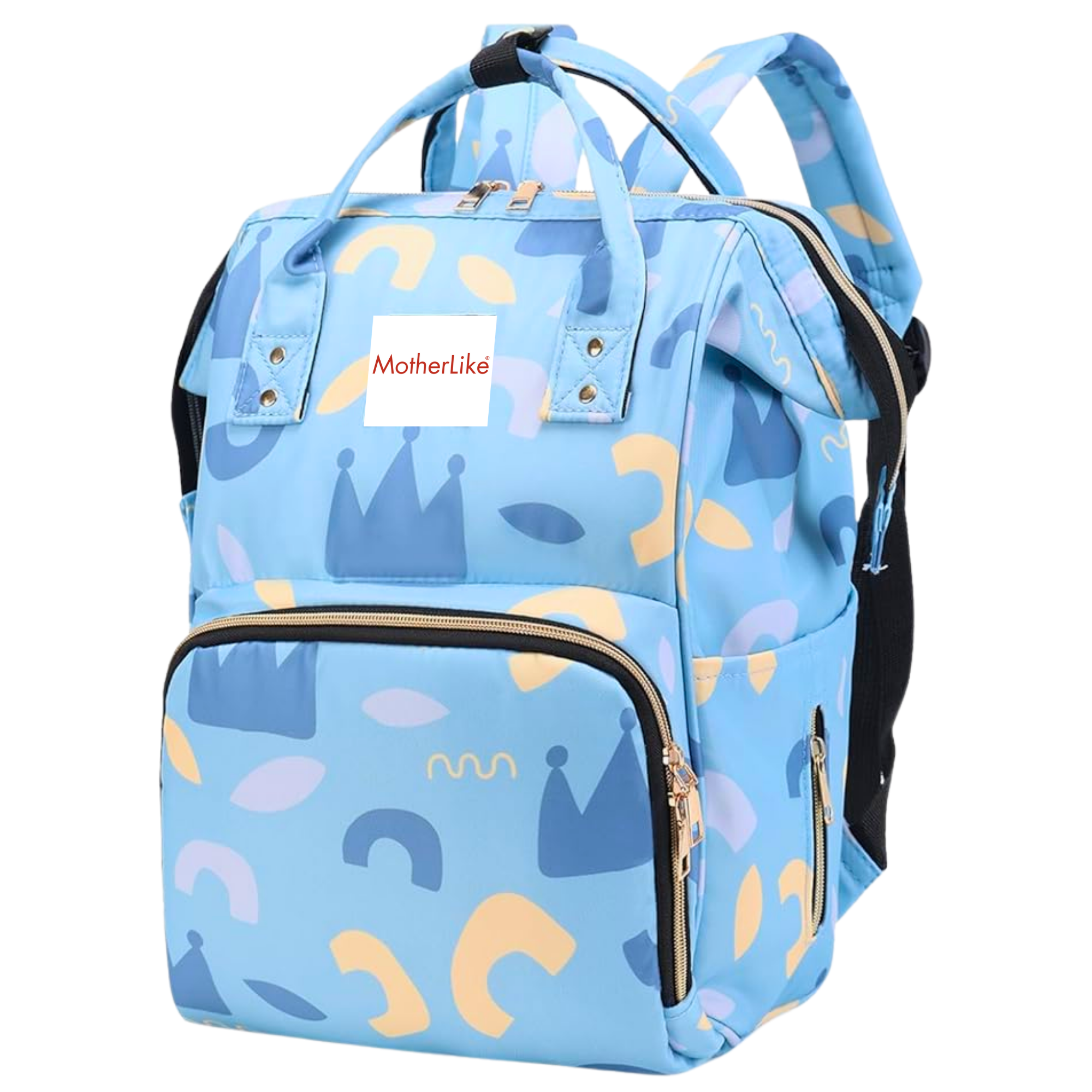 Infant Diaper Bag Backpack For Mom (cb43) - Color: Royal Crown