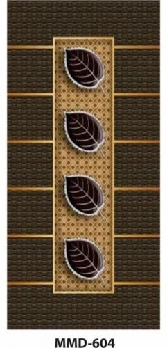 Leaf Design Digital Membrane Door