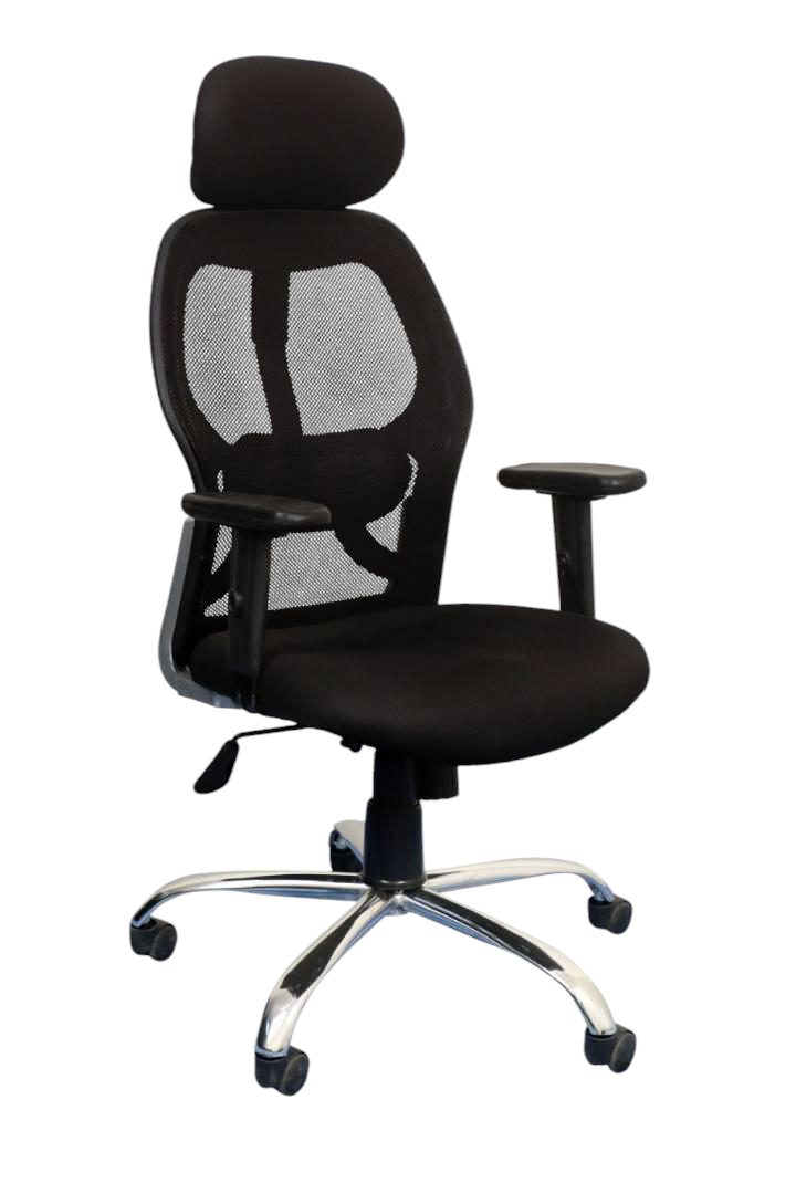 Matrix High Back Chair Ergonomic Office Chair With Adjustable Height - Color: Black