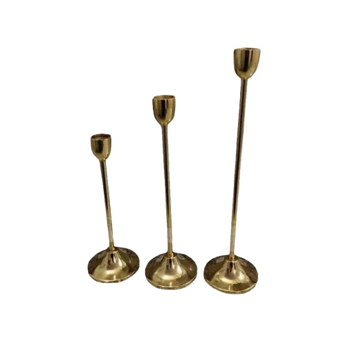 Metal Fancy Candle Holder Set