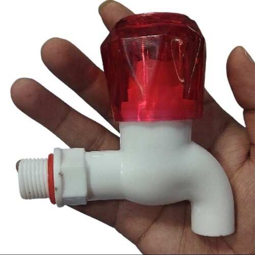 Pvc Bib Cocks - Color: White And Red